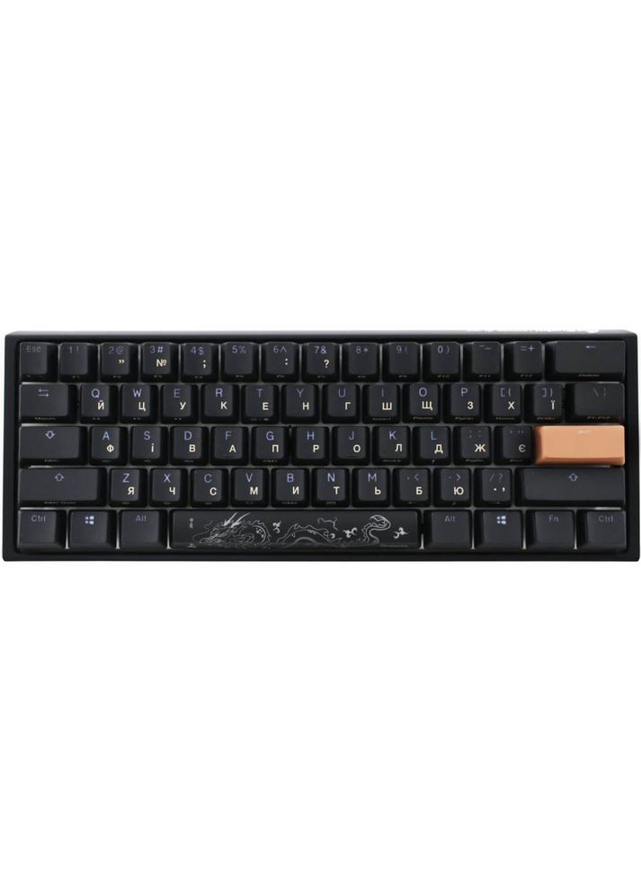 Клавиатура One 3 Mini Cherry MX Red RGB Black (DKON2161ST-RUAPXCLAWSC1) Ducky (323124091)