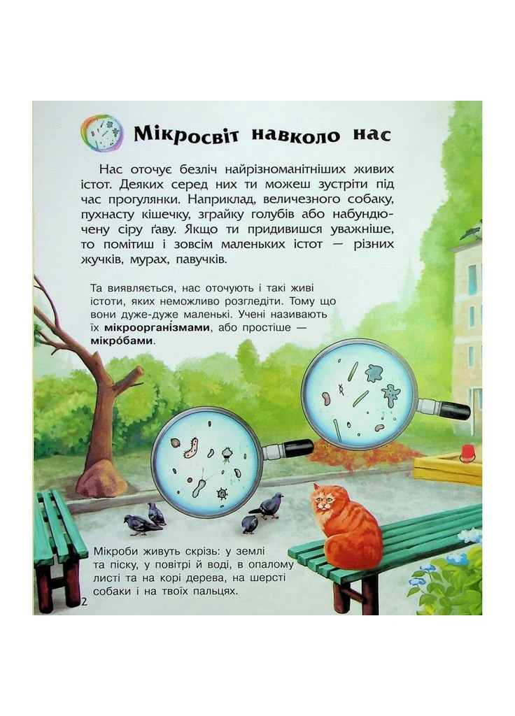 Книга Мікроби. Енциклопедія дошкільника - Юлія Каспарова (9786170988959) РАНОК (396710695)