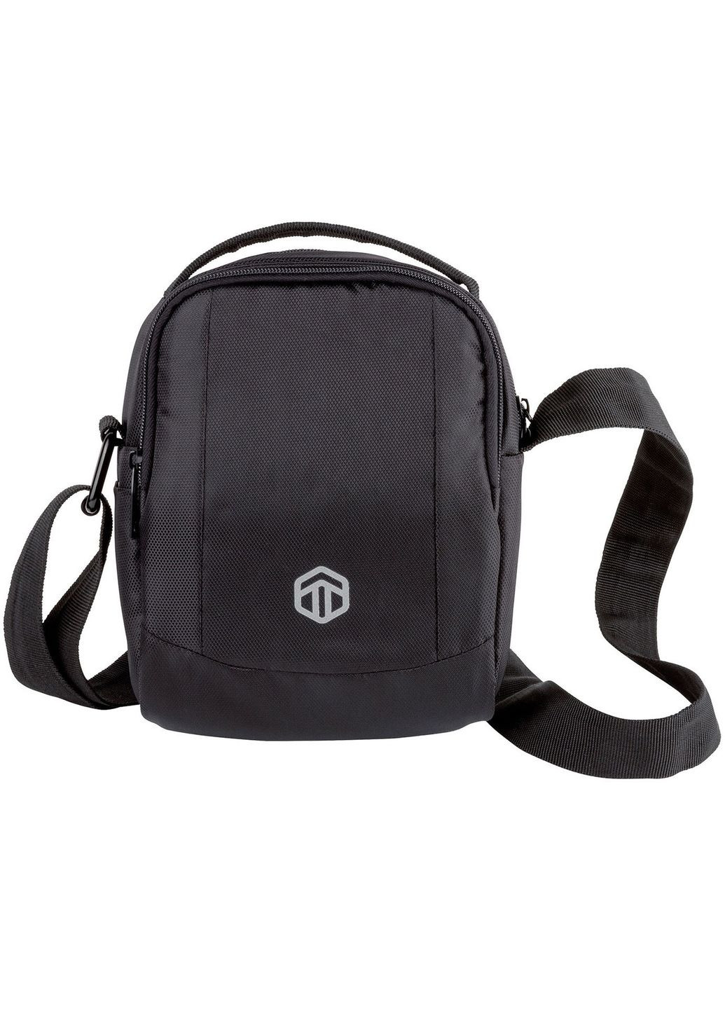 Чоловіча сумка через плече Антивор з Rfid чорна No Brand (361157029)