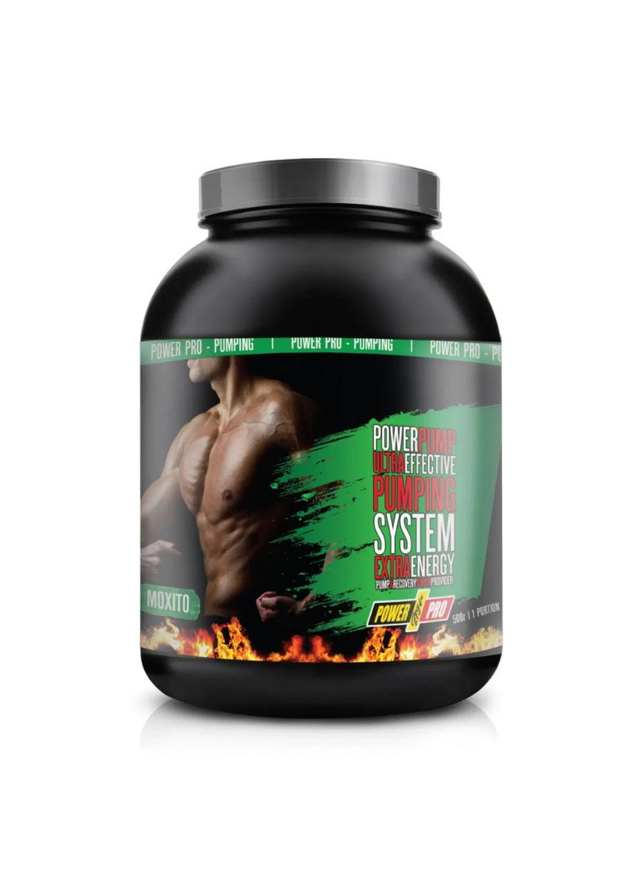 Предтренировочный комплекс Power Pump, мохито,, 500 г Power Pro (361114050)