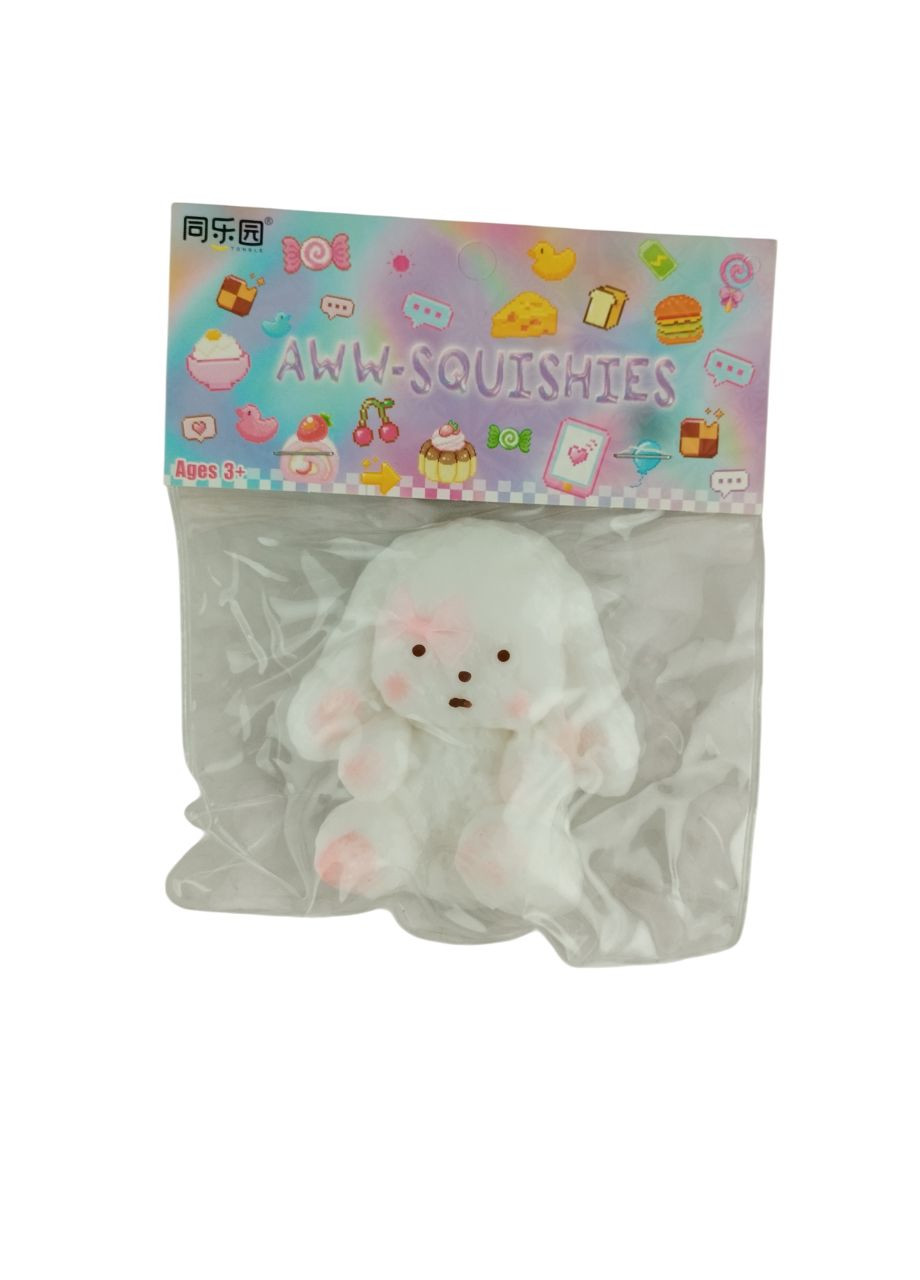 Игрушка антистресс сквиш Кролик Белый (000049) Shantou (327878956)