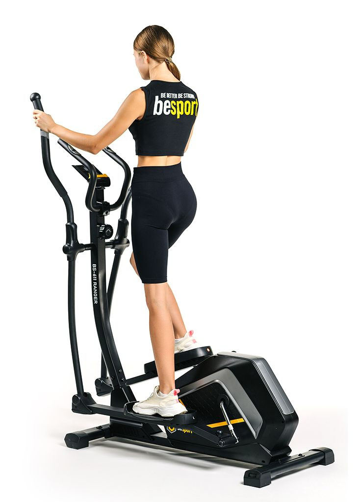 Орбитрек BS-611 RANGER магнитный черно-желтый Besport (361951981)