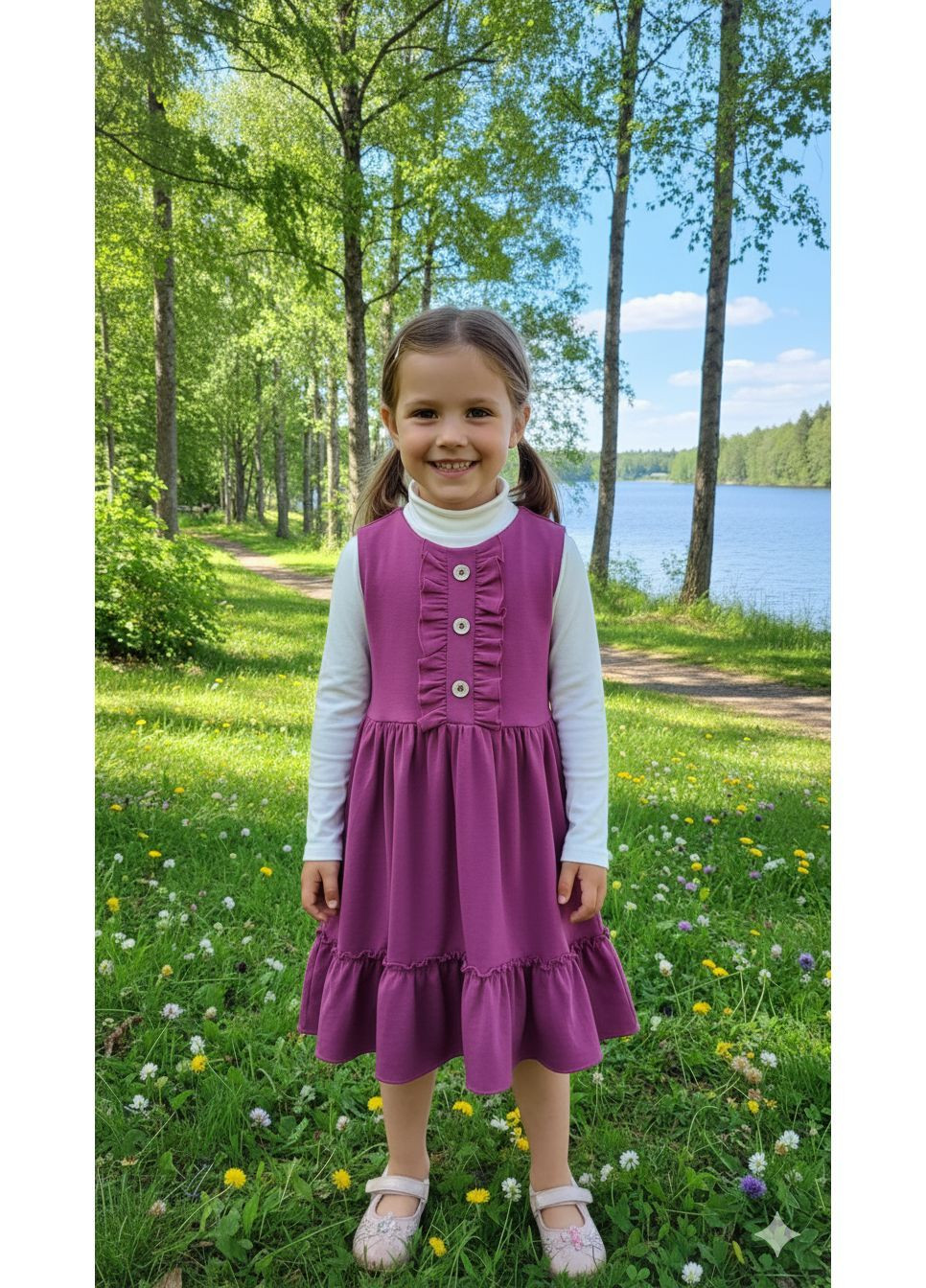 Фуксія сукня трикотажна Anastasimo (365255117)