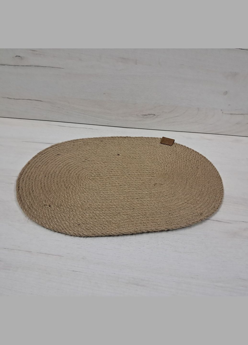 Плейсмат з джуту овальний, підтарільник під горяче, серветки до столу Vian-Dizain (322193390)