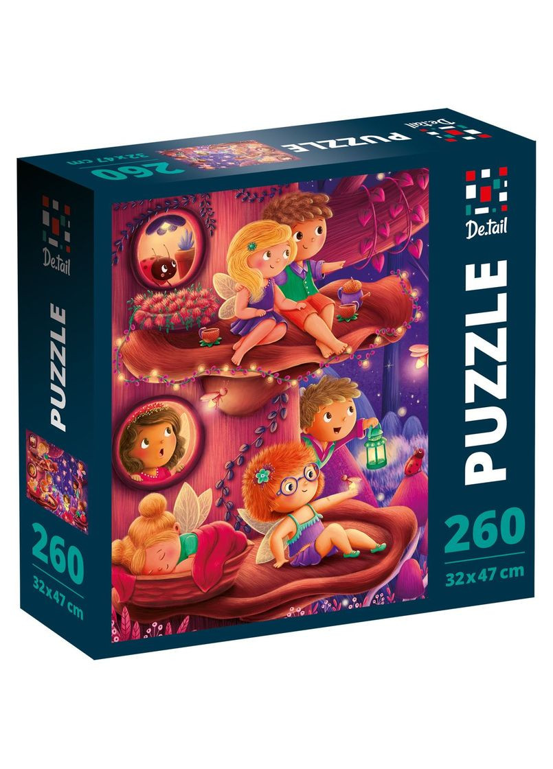 Пазли Лісове містечко, 260 елементів () De.tail DT200-06 (328396222)