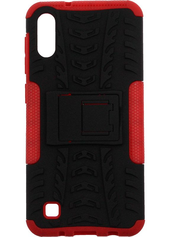 Чехол-накладка Dazzle Kickstand 2 in 1 Case Samsung Galaxy A10 Red Toto (301781876)