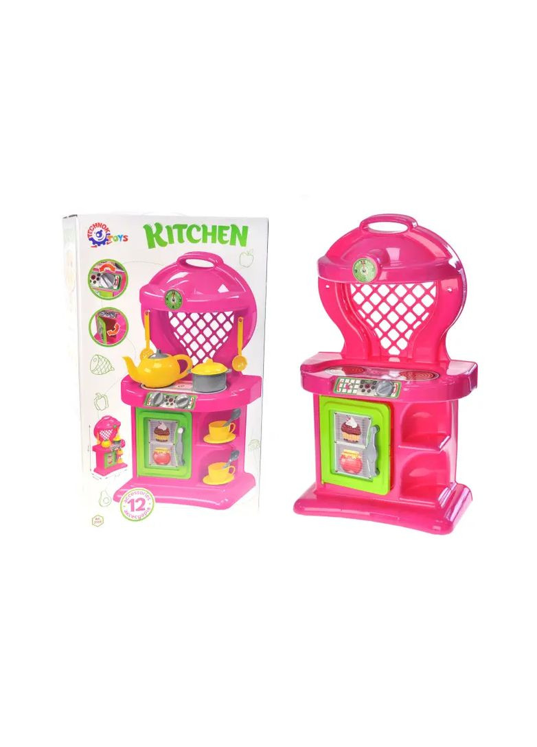 Кухонний набір Кухня №10 з плитою та духовкою ТЕХНОК від 3 років в асортименті 2155 ТехноК Тех2155 (370653675)