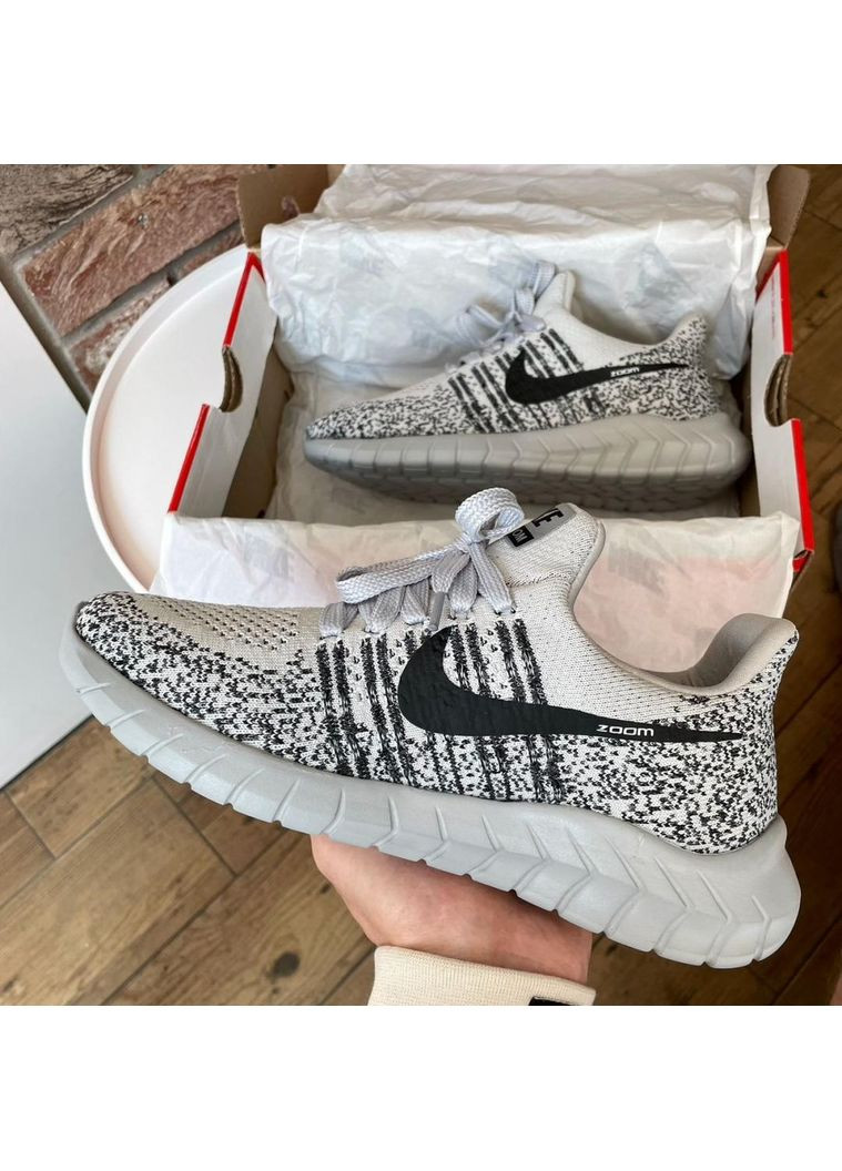 КРОССОВКИ ЖЕНСКИЕ NIKE ALL ZOOM НАЙК АИР ЗУМ No Brand чёрные демисезоны (367169185)