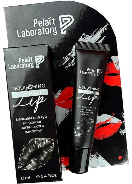 Бальзам для губ на основі веганського ланоліну Nourishing Balm Lip 12ml (1425590-28944983) Pelart Laboratory (368639545)