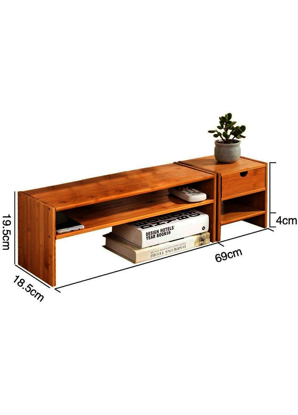 Підставка для монітора з дерева Хаджера 3 мускат (ПДМ-302407) No Brand (328415427)