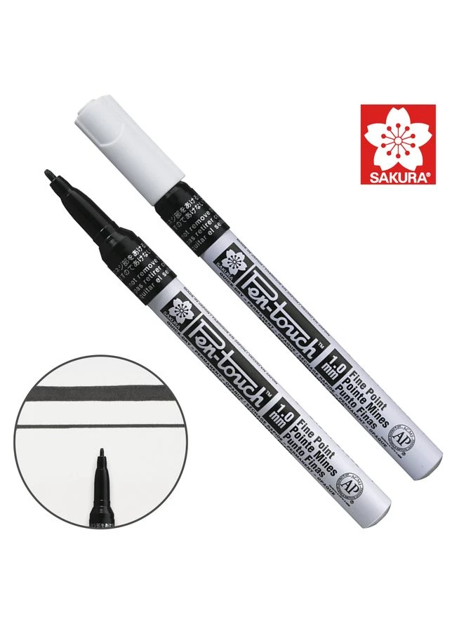 Маркер Pen-Touch на спиртовій основі тонкий (FINE) 1.0мм Sakura (366238031)