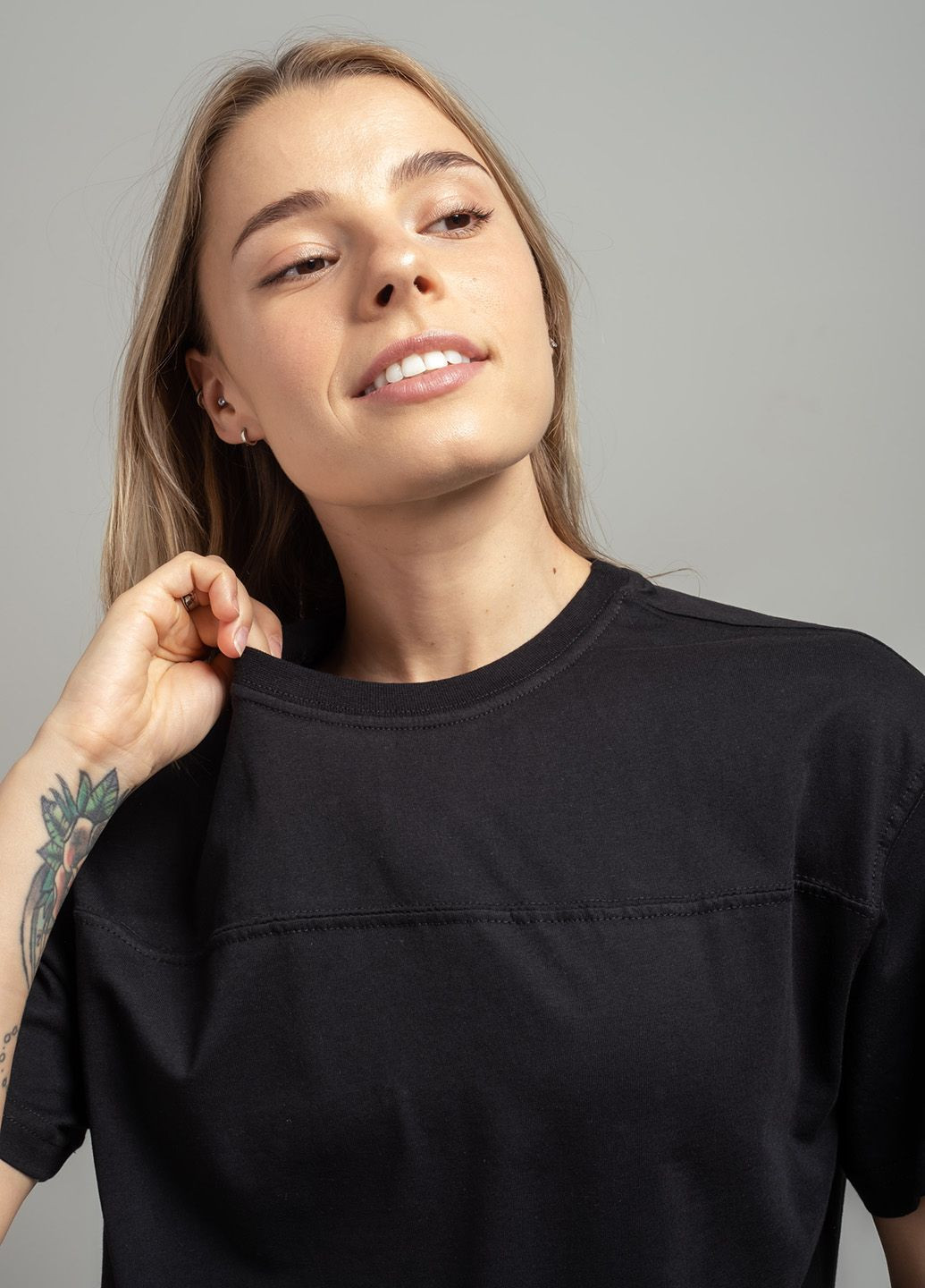 Женская футболка укороченная 343056 Power - (293056593)