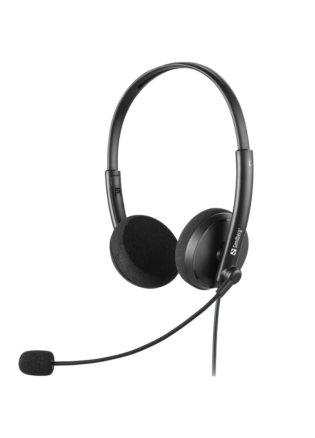 Навушники з мікрофоном MiniJack 3,5 мм Office Headset Sandberg (315799085)