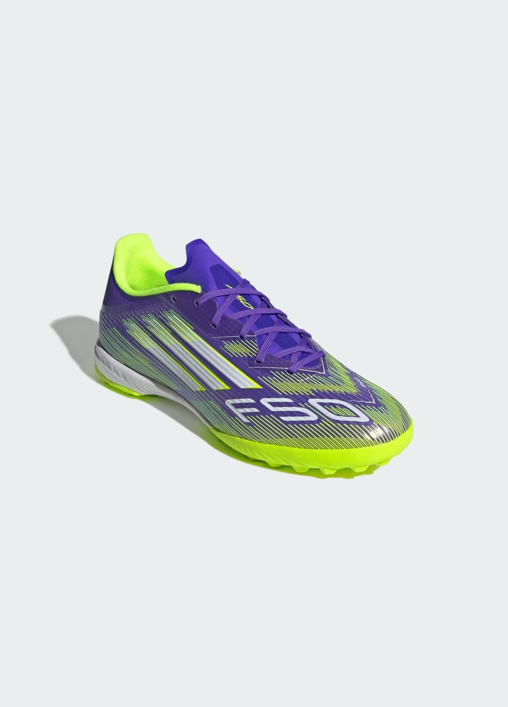Фіолетові літні бутси f50 league turf adidas