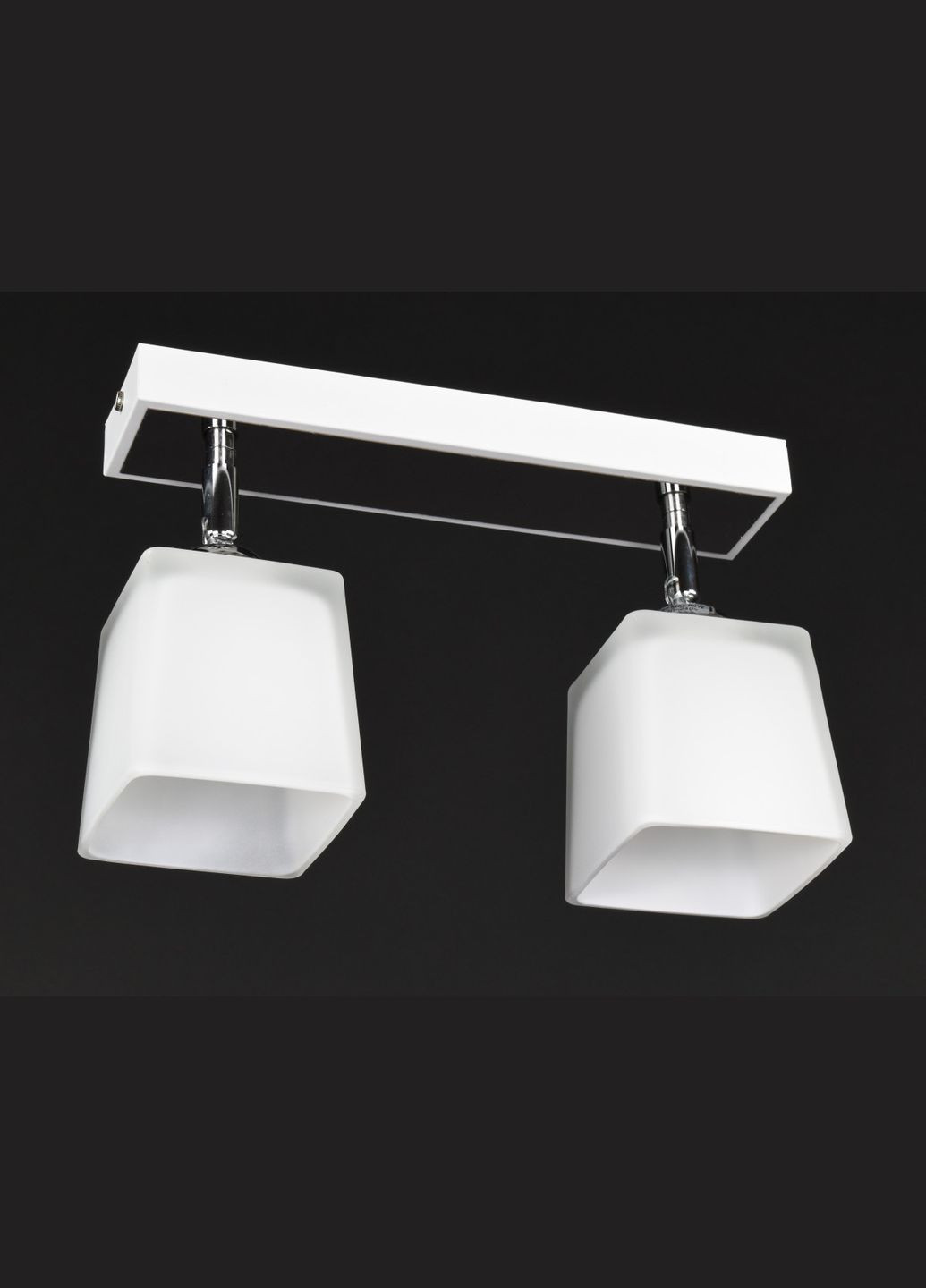 Люстра стельова на 2 лампочки 25221 Білий 19х9х30 см. Sunnysky (364753190)