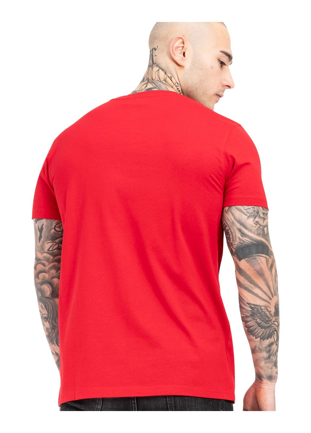 Красная футболка Tapout SPLASHING