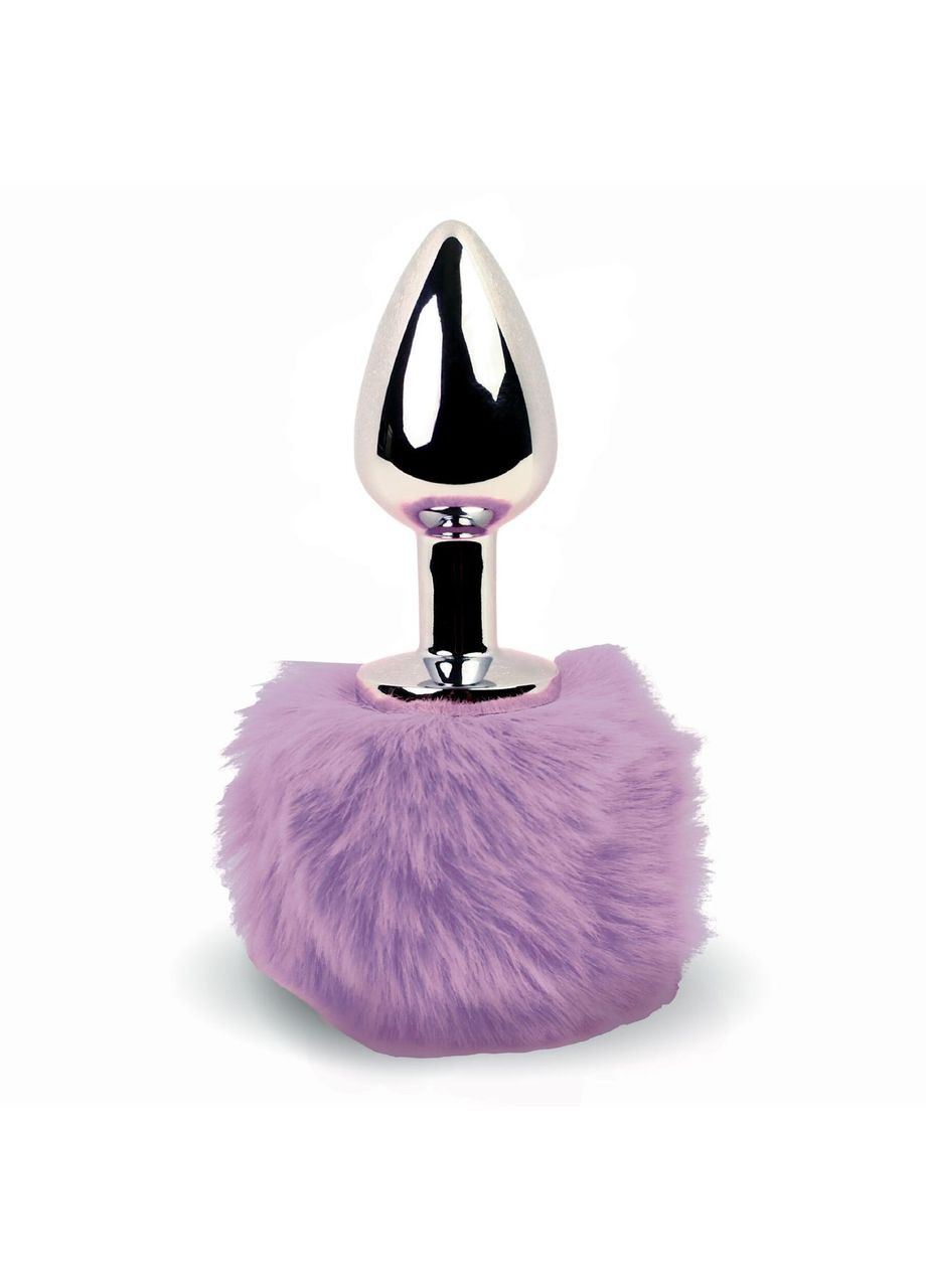Анальна пробка Bunny Tails Butt Plug Purple FeelzToys (371389721)