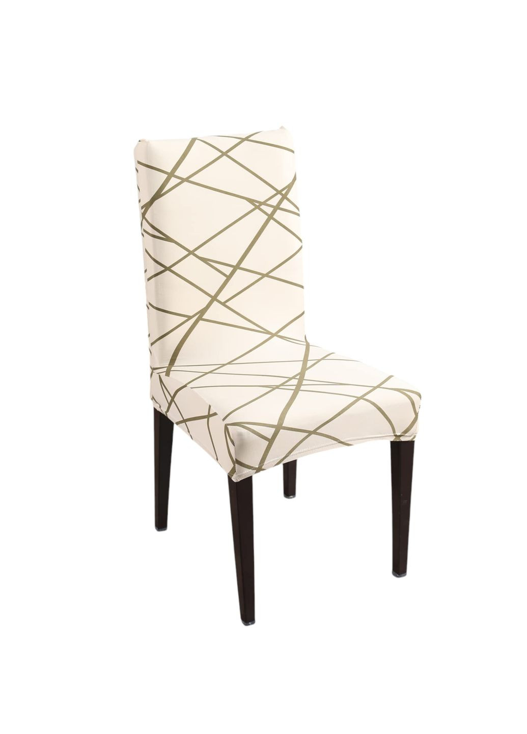 Чехол на стул универсальный трикотажный 012 Love You (306459465)