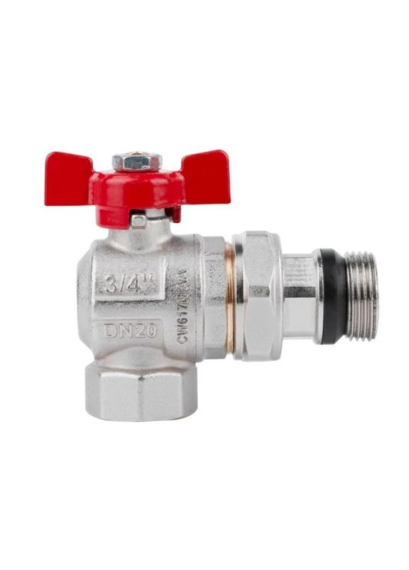 Кран кульовий FAR. ROSSA 3/4" кутовий №362 Icma (397569129)