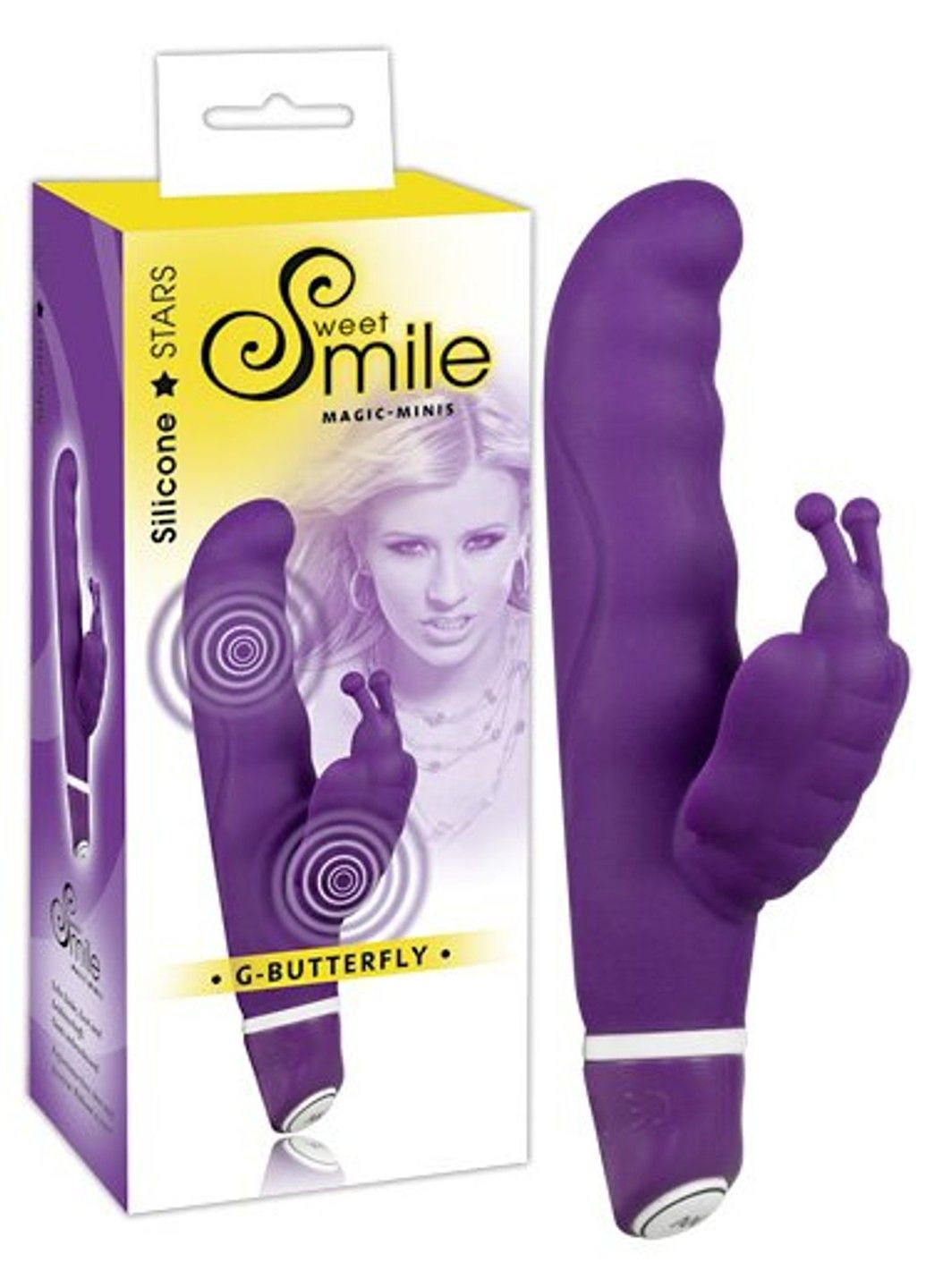 Вібратор для точки G з метеликом для клітора No Brand (284728566)