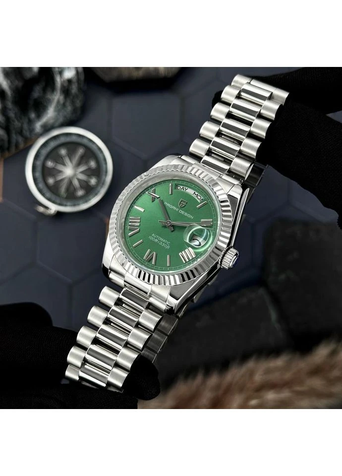 PD-1752 Silver-Green No Brand (365621386)