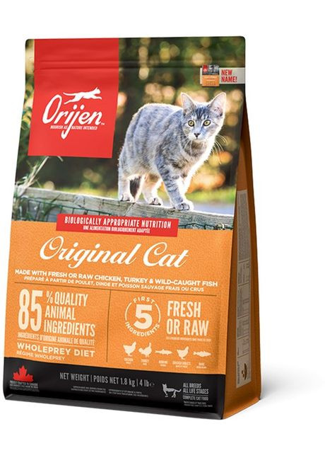 Сухой корм для кошек для всех пород и стадий жизни Original Cat 1.8 кг (o28018) Orijen (315501835)