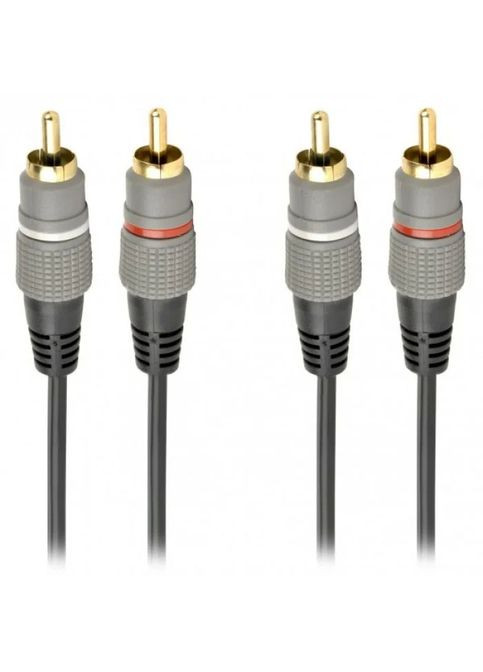 Кабель Audio 2RCA > 2RCA CCAP202-1.5M 2 тюльпані-(M) > 2 тюльпані (M) 1,5 м (CCAP-202-1.5M) Cablexpert (268218306)