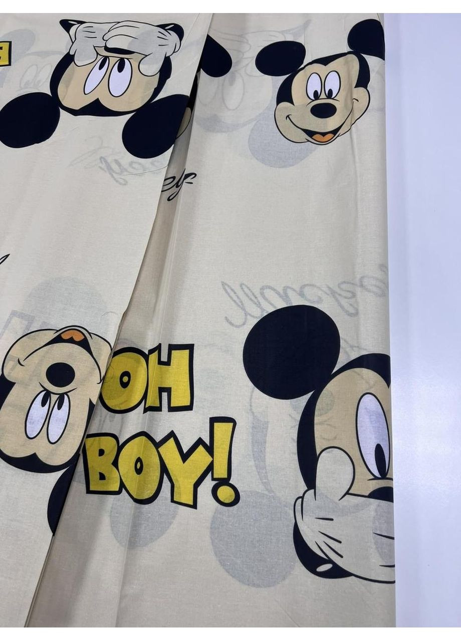 Постельное белье с резинкой Дисней, бязь Двуспальный размер, наволочки 50/70 No Brand (364220544)