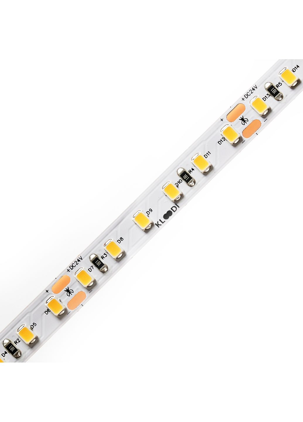 LED лента KD2835-120-8.6W-4К-24V 8.6W 120LED 4000K 810LM IP20 24V Kloodi (370386837)