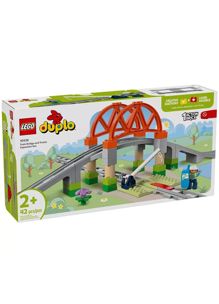 Конструктор Duplo Додатковий набір Залізничний міст і колії (10426) Lego (369674667)