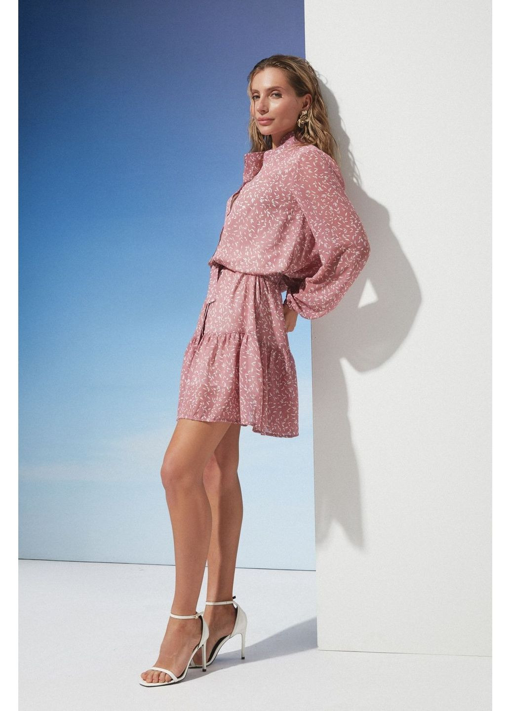 Розовое платье Seventeen