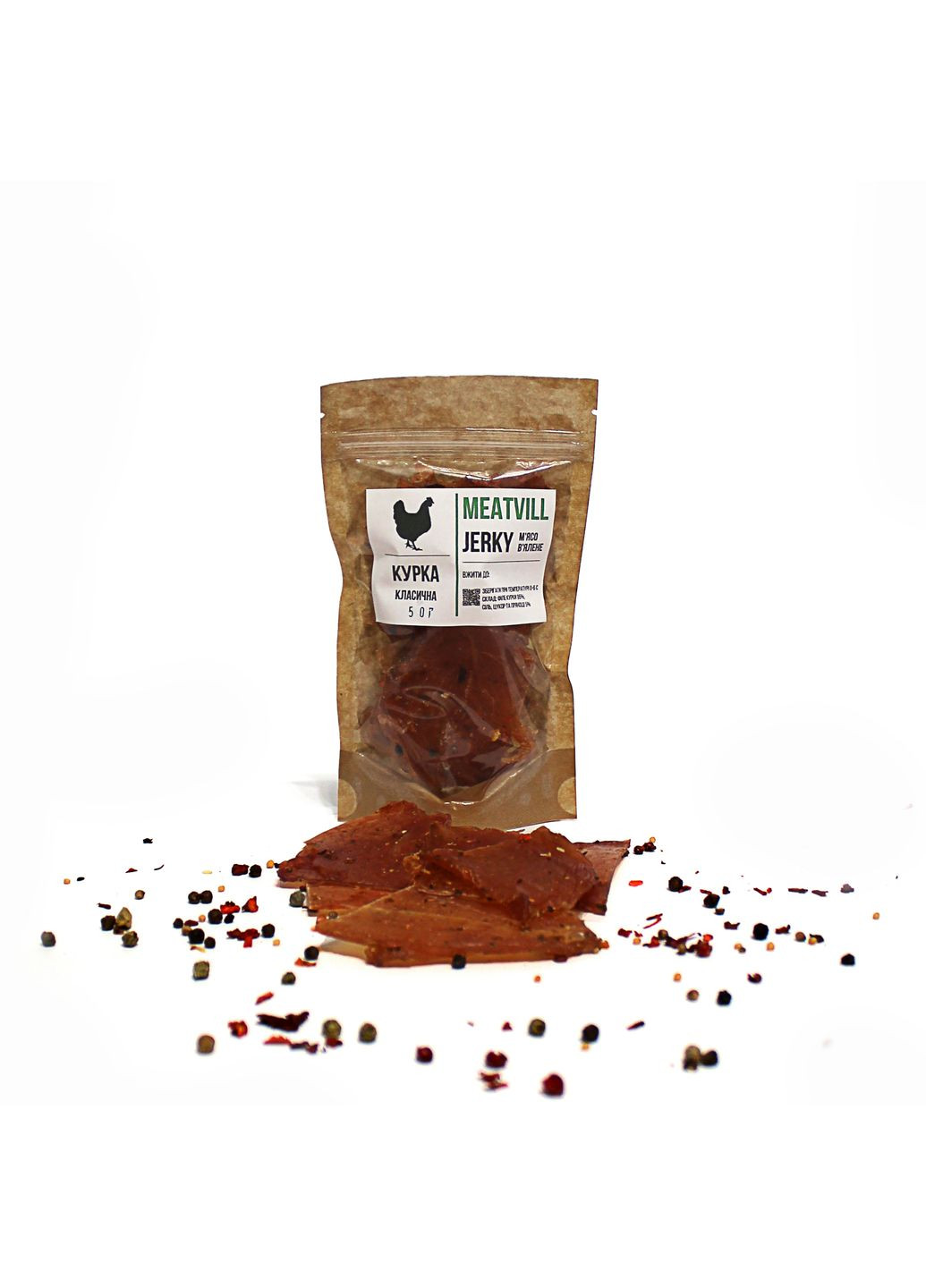 Джерки классические Курица 50 г (50) Meatvill (352167385)