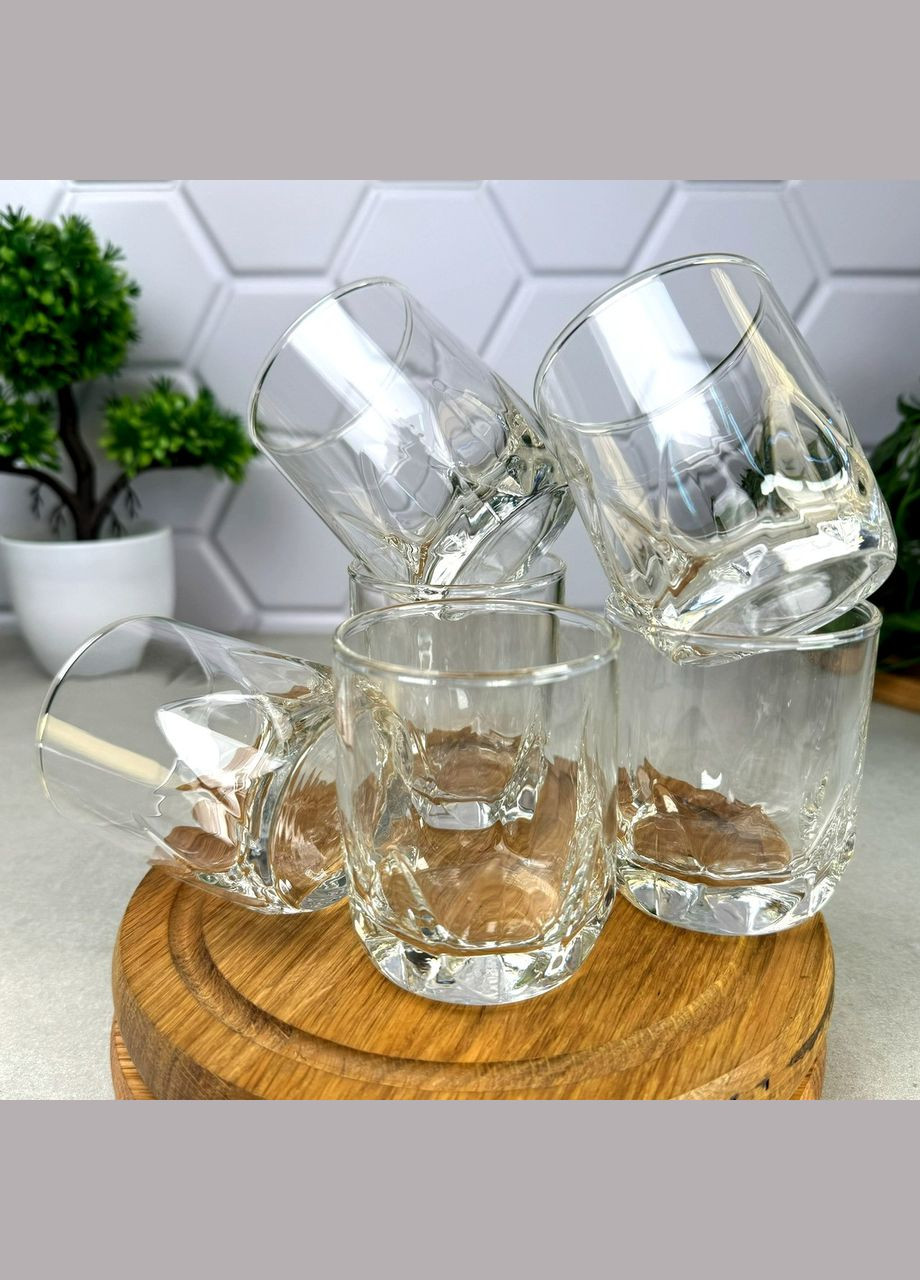 Низкие стаканы 200 мл 6 шт Олд Фешен Sitia Uniglass (303138144)