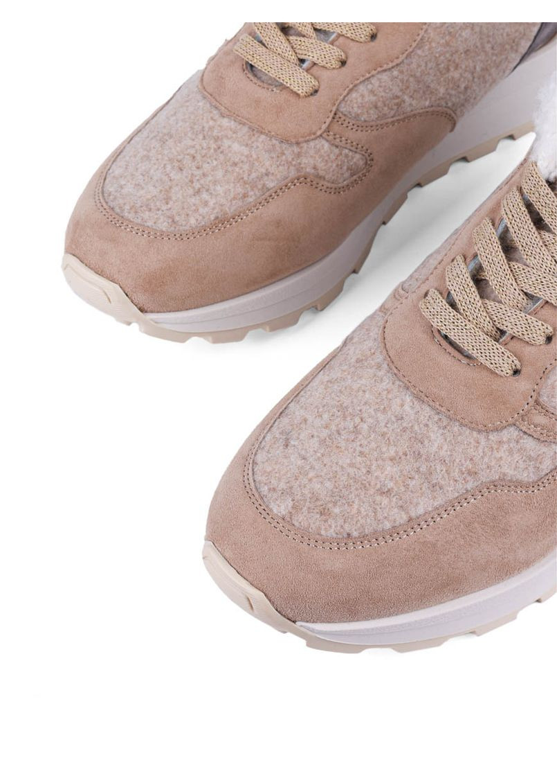 Жіночі Кросівки KING FW2512 Бежевий Шкіра Helena Soretti бежеві зими (299896323)