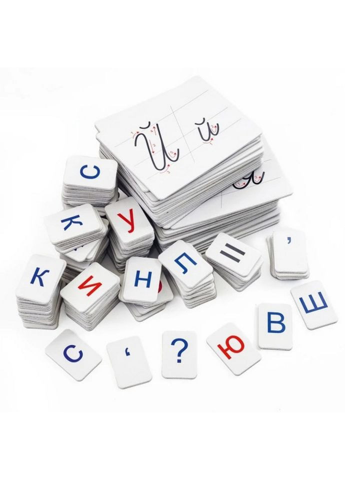 Демонстраційний набір для навчання грамоти та письма VT5555-06 Vladi toys (361146700)