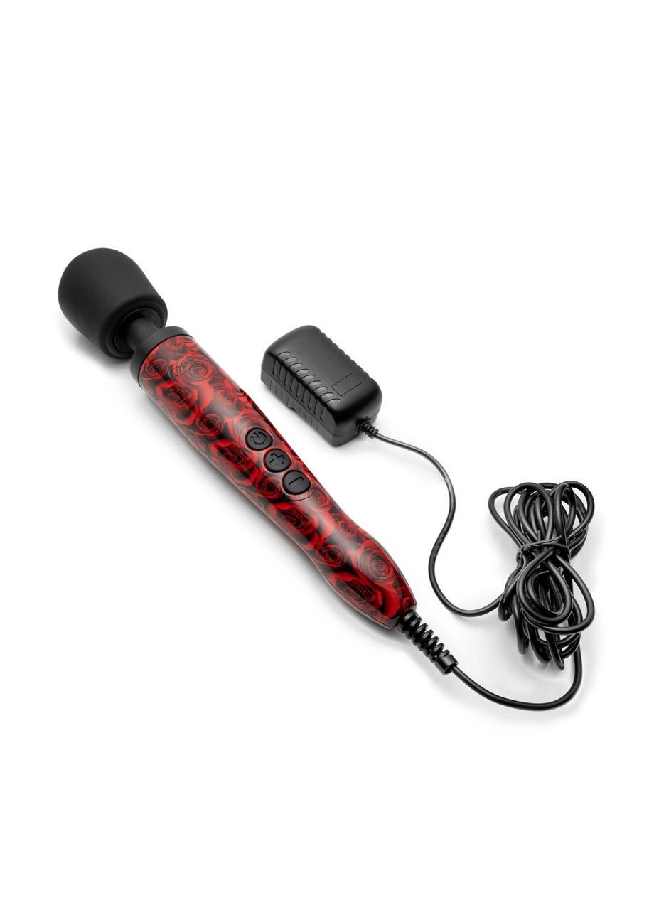 Вибромассажер Original ROSE PATTERN, очень мощный, питание 220В, пульсирующие вибрации Doxy (334285651)