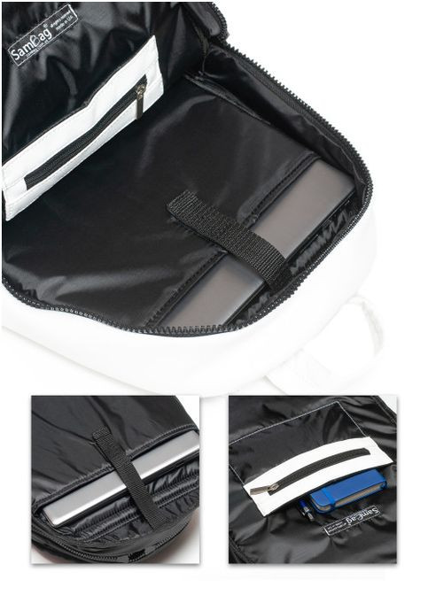 Рюкзак унісекс Zard LRT білий (R-25088008m-VS) Sambag (302450086)