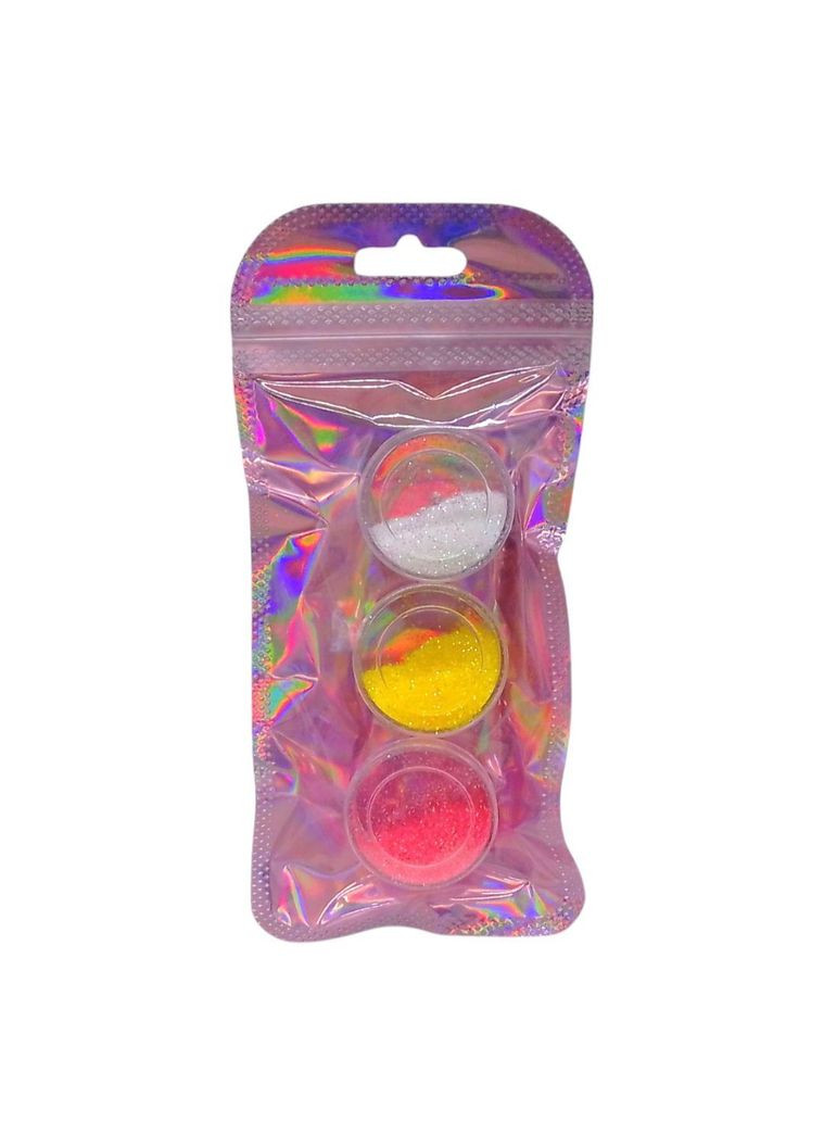 Глиттеры блестки для декора 3 штуки (303-3-4) MIC (366870149)