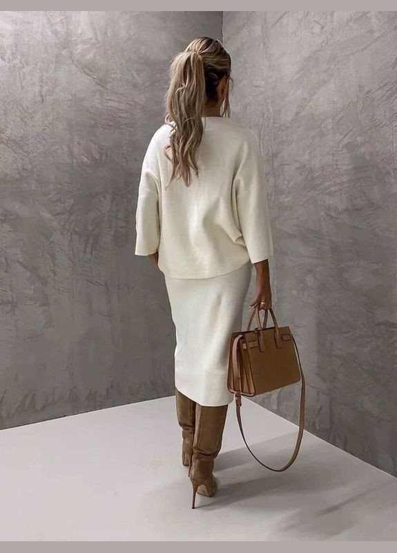 Костюмчик ангоровый с юбкой. No Brand (322234222)