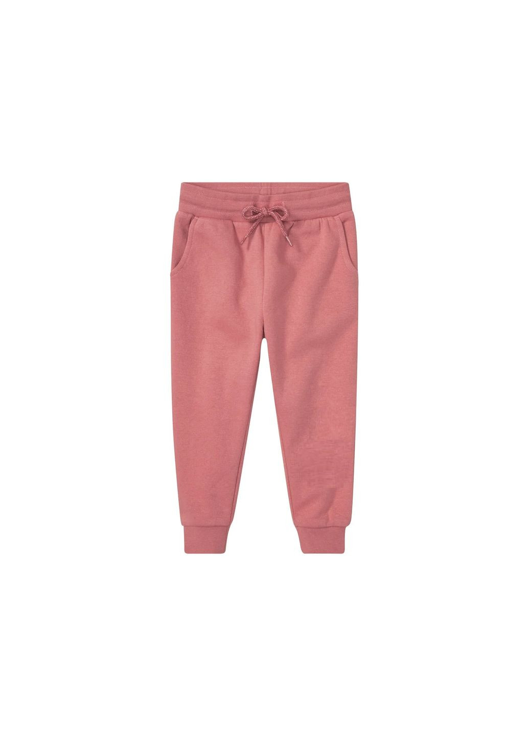 Розовые спортивные, повседневный, кэжуал демисезонные джоггеры брюки Lupilu