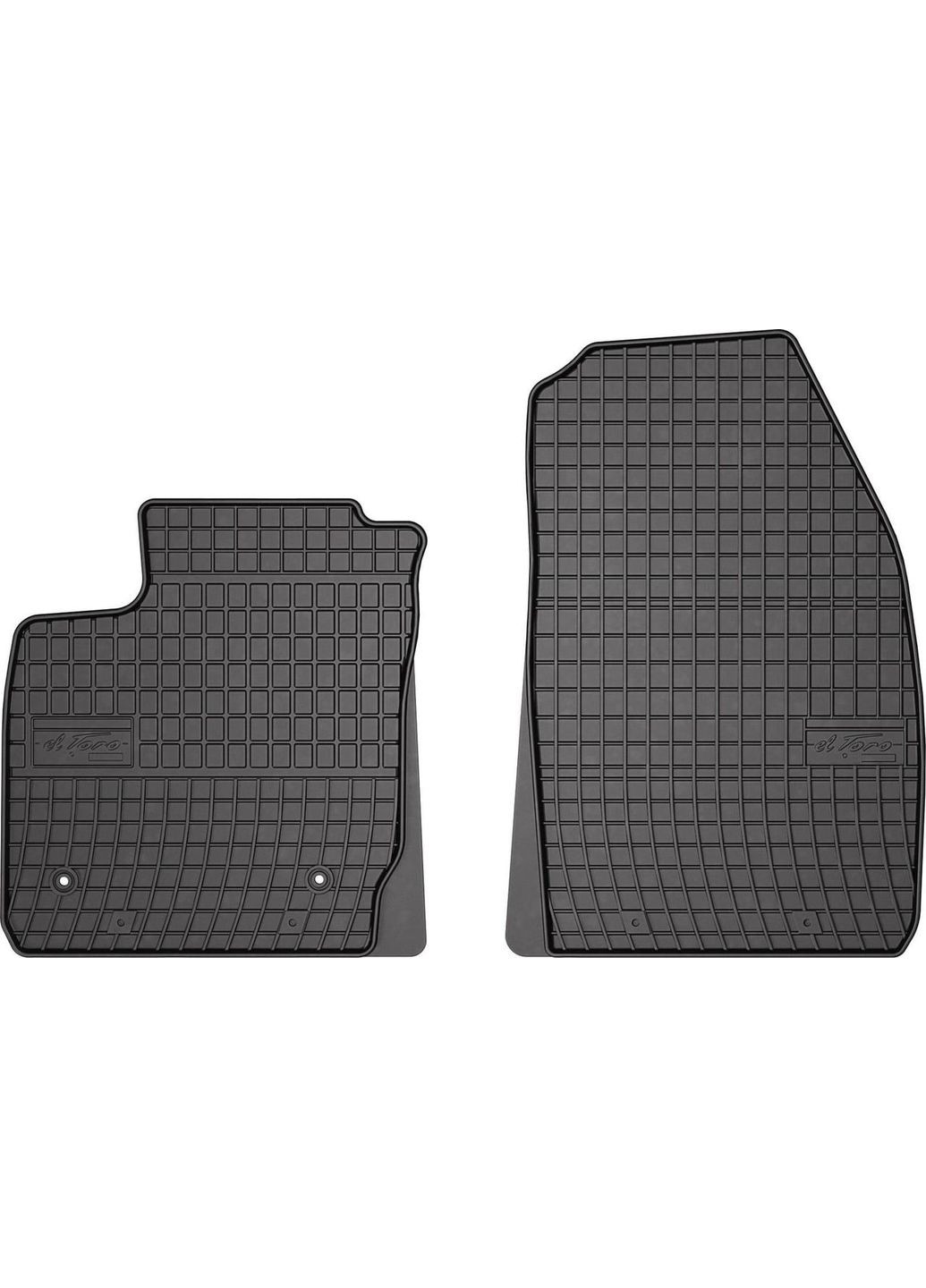 Резиновые коврики El Toro для Ford Tourneo/Transit Courier (mkI) 2014-2023 (1 ряд) (FG ET542605) Frogum (361239543)
