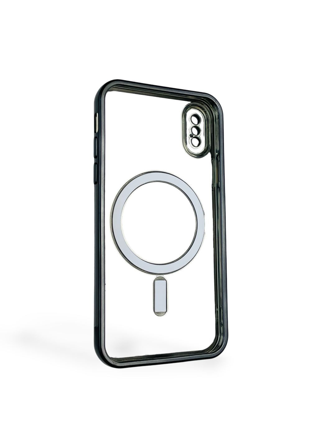 Чохол для iPhone X з лінзами на камері з MagSafe на айфон х чорний Apple (366388028)