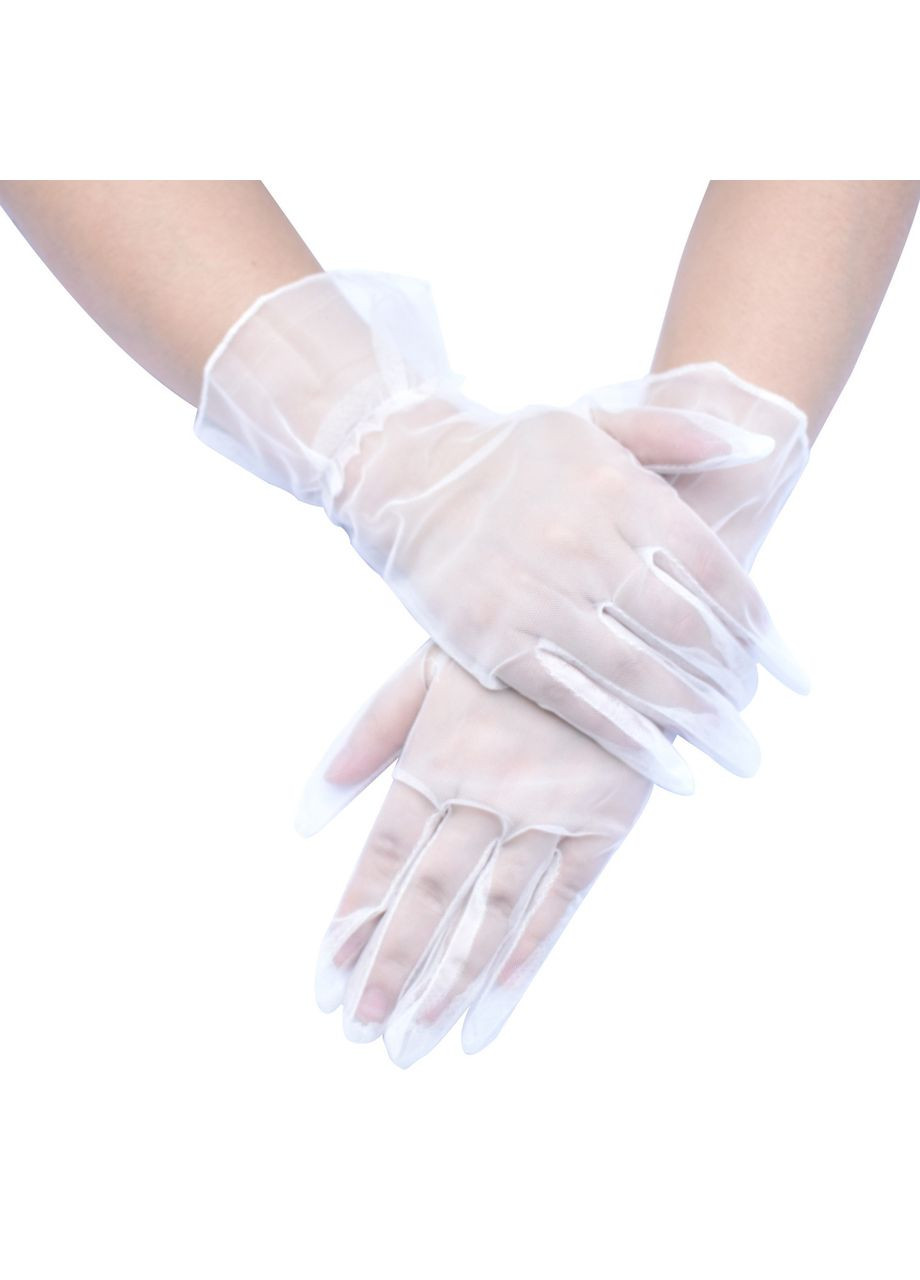 Мереживні рукавички 30к011 No Brand (368709168)