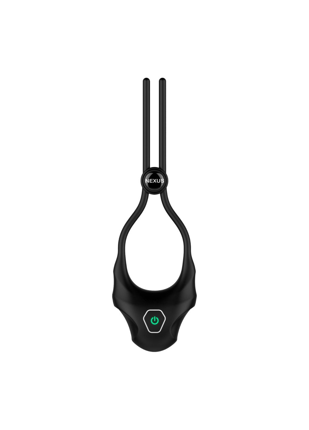 Ерекційне кільце FORGE Vibrating Adjustable Lasso Black Nexus (291439171)