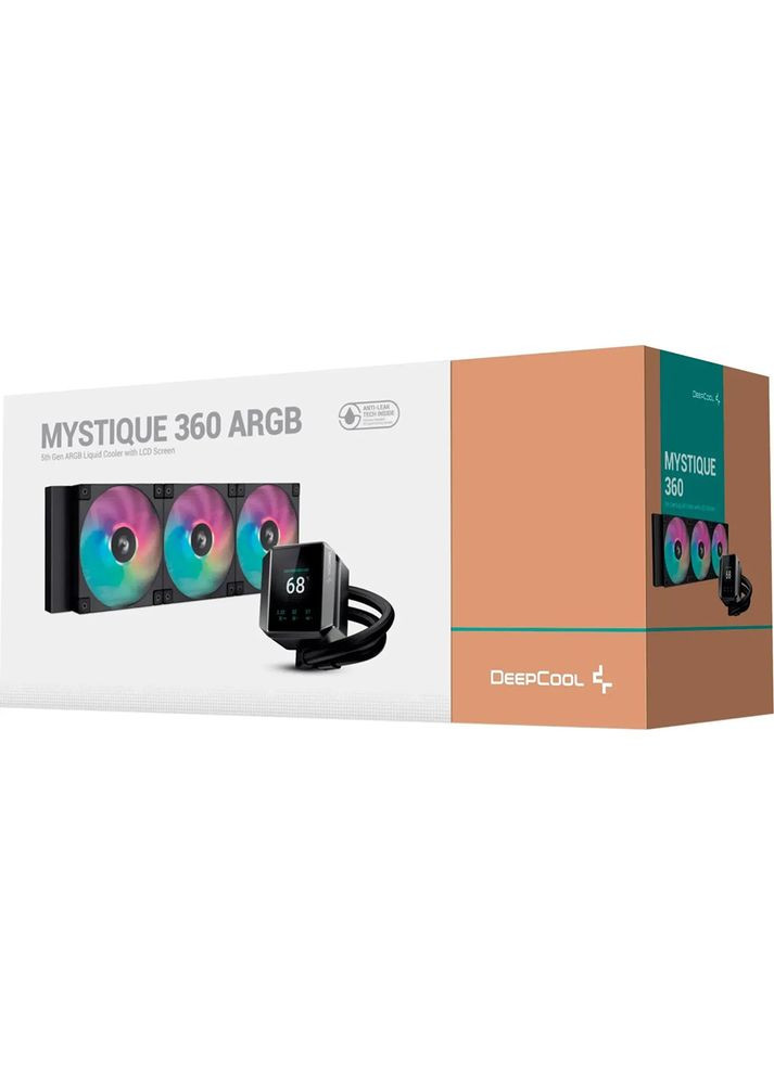 Система водяного охлаждения Mystique 360 ARGB Black (R-LX750-BKADSNC-G-1) DeepCool (368576040)