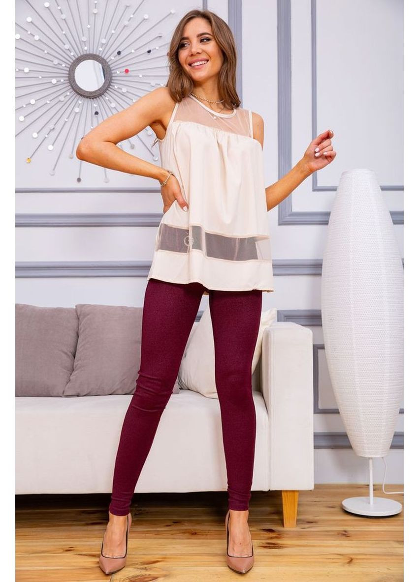 Світло-бежева літня шифонова блуза, з сіткою темно-зеленого кольору, 172r015 Ager