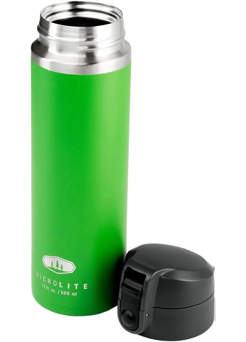 Термокружка GSI Microlite 500 Flip 0.5l Green GSI Outdoors (316442514)