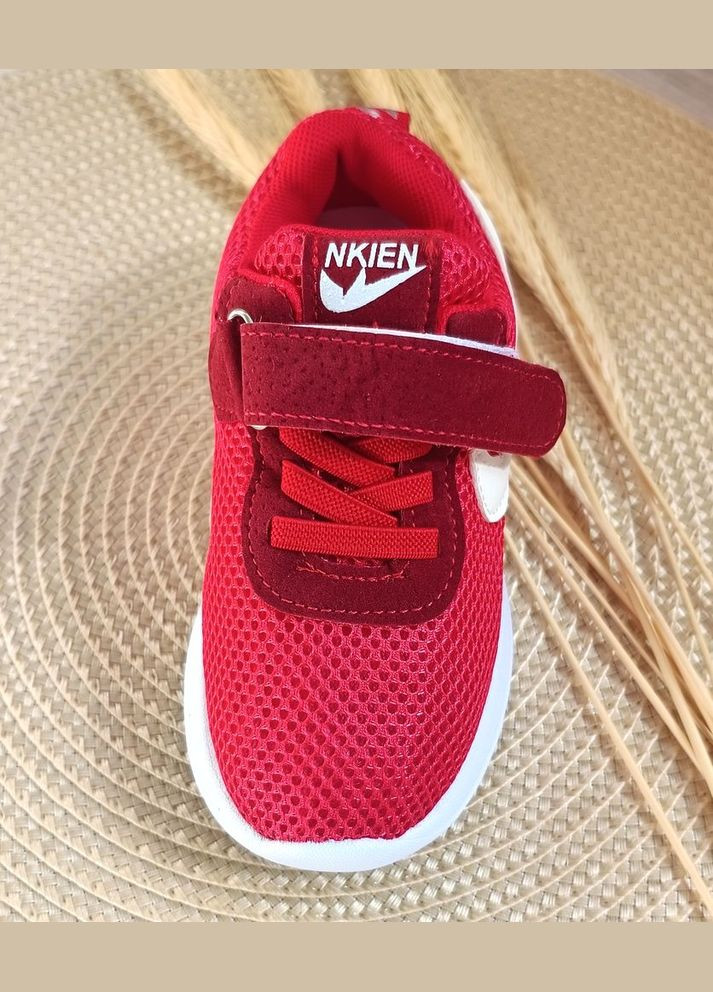 Цветные всесезонные кроссовки детские air красные No Brand