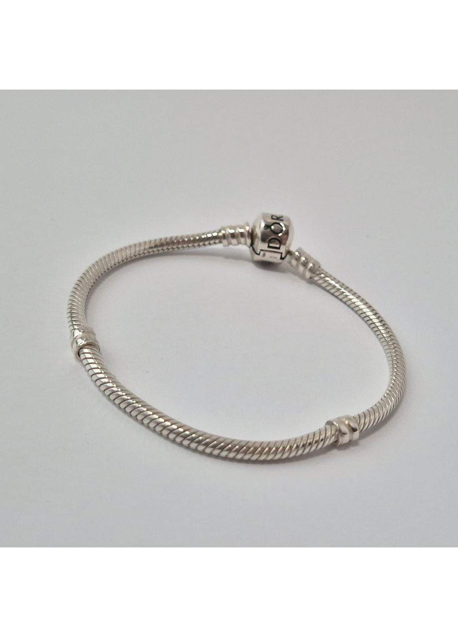 Серебряный браслет под Шармы с фиксаторами 17.5 см серебро 925 пробы 2038 12.89г Nobrand (363969299)