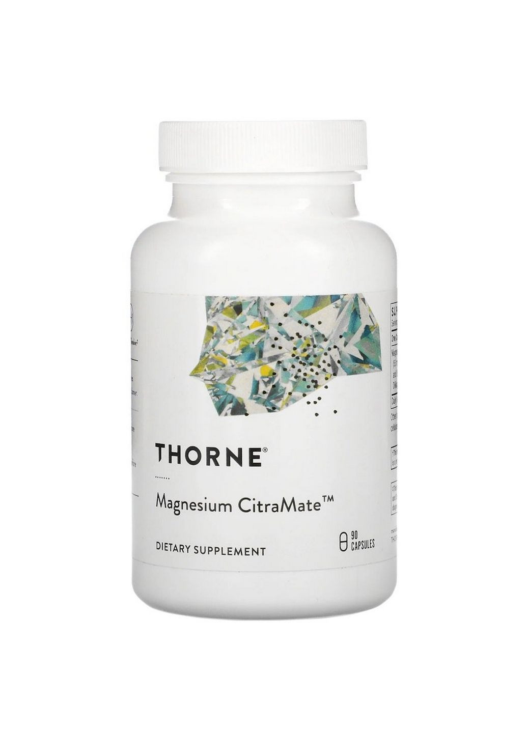 Витамины и минералы Magnesium Citramate, 90 капсул Thorne Research (293342328)